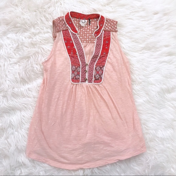 Anthropologie Tops - Anthropologie Akemi + Kin Evie Embroidered Tank